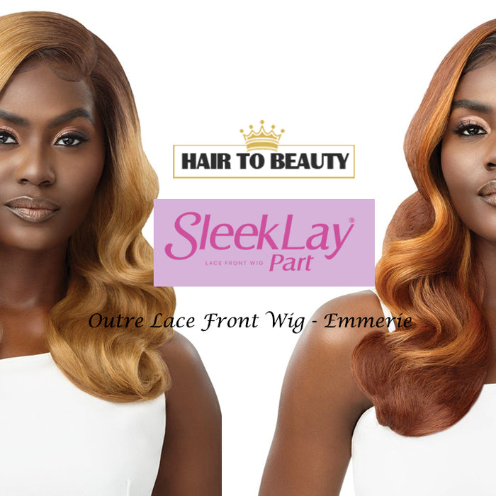 Outre Sleek Lay Lace Front Wig (EMMERIE) - Hair to Beauty Quick Review