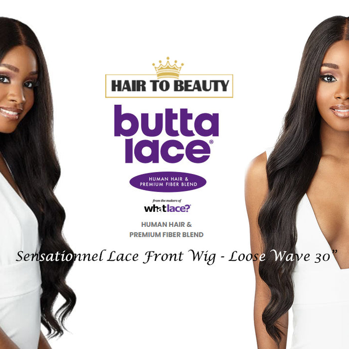 Sensationnel Lace Front Wig (LOOSE WAVE 30") - Hair to Beauty Quick Review