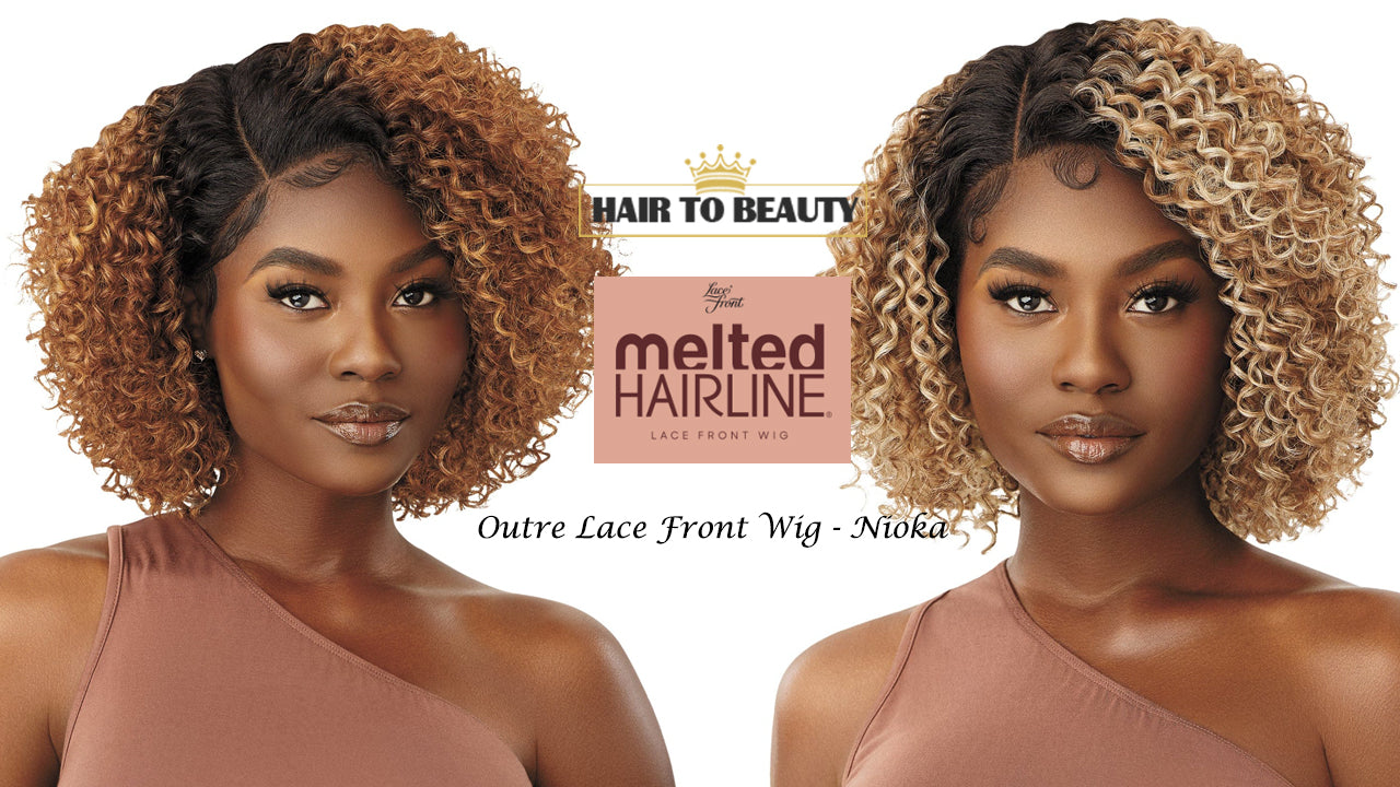 Outre Melted Hairline Lace Front Wig (NIOKA) - Hair to Beauty Quick Review