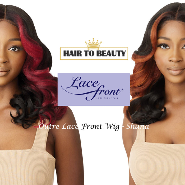 Outre Color Bomb Lace Front Wig (SHANA) - Hair to Beauty Quick Review