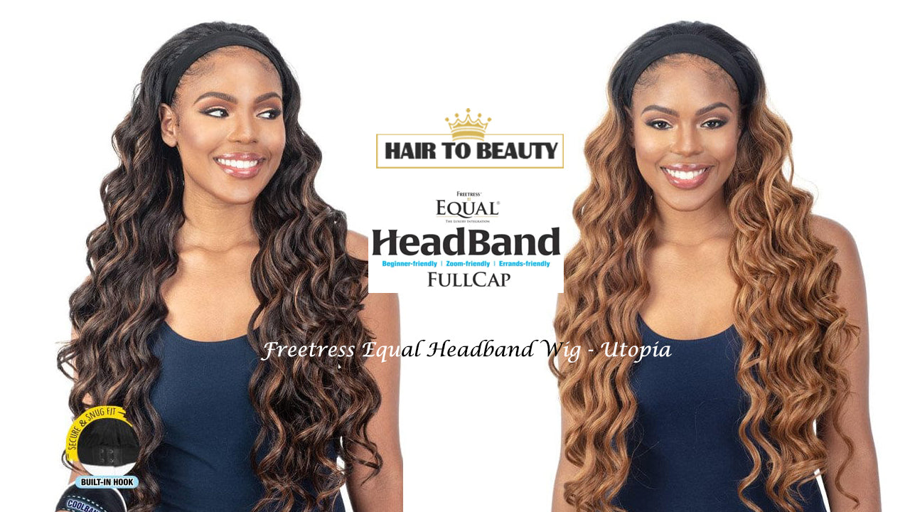 Freetress Equal Headband Wig (UTOPIA) - Hair to Beauty Quick Review