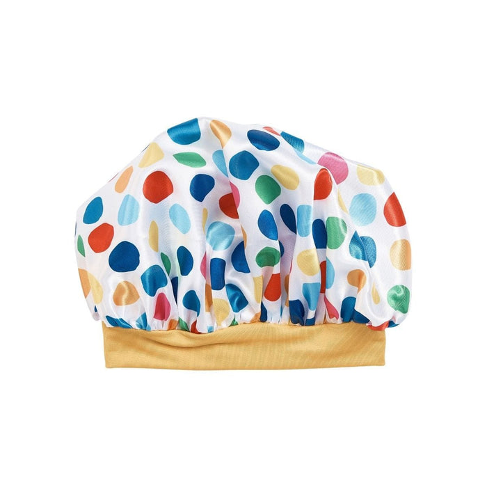 RED BY KISS | Toddler Satin Bonnet Multi Dots BH06