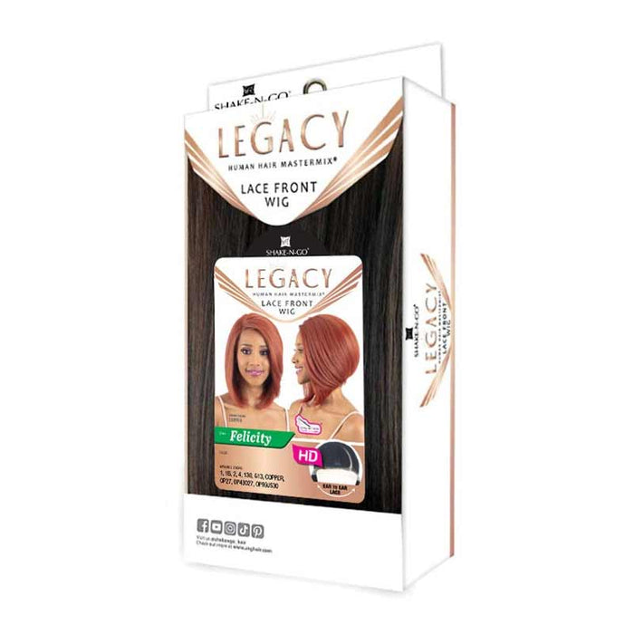 FELICITY | Shake N Go Legacy Human Hair Blend HD Lace Front Wig