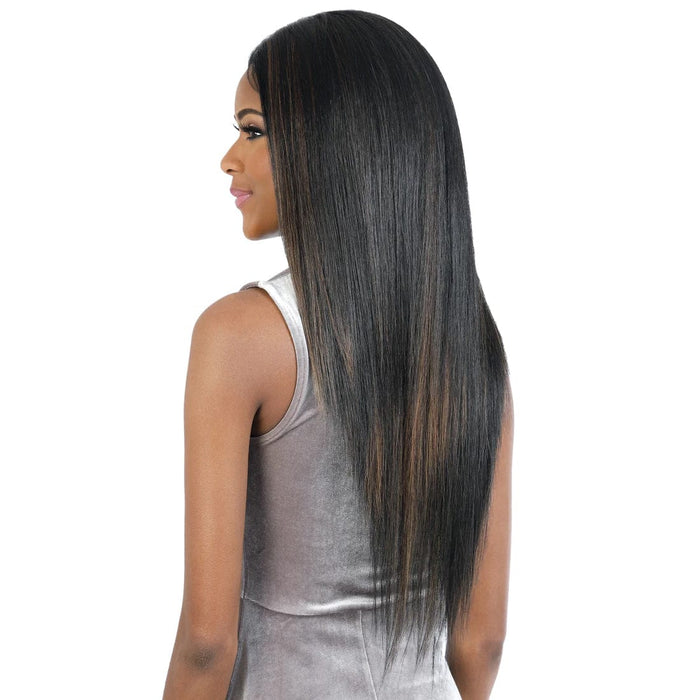 HBL. FREE26 | Motown Tress Human Hair Blend HD Lace Front Wig