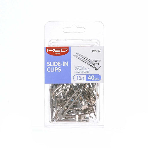RED BY KISS | Slide in Clip 1 3/4″ 40PCS HMC13