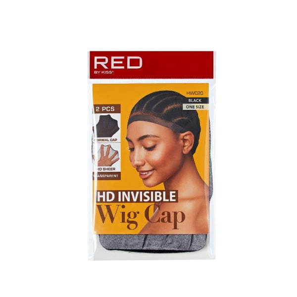 RED BY KISS | HD Invisible Wig Cap 2pcs HWC20 Black