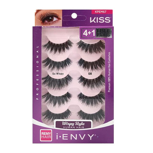 KISS i-ENVY | Remy Hair Eyelashes So Wispy 08 KPEM67
