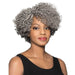MARJORIE | Foxy Silver Synthetic Lace Part Wig