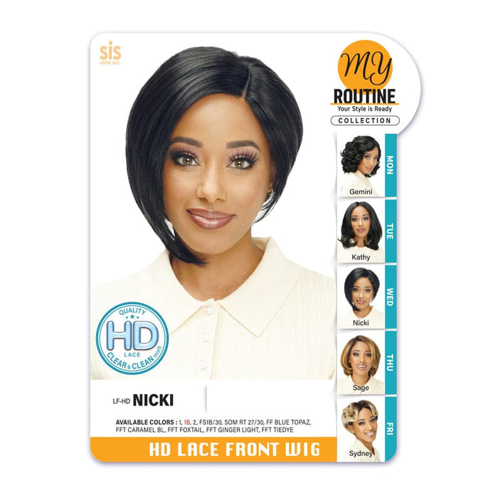 LF-HD NICKI | Zury Synthetic HD Lace Front Wig