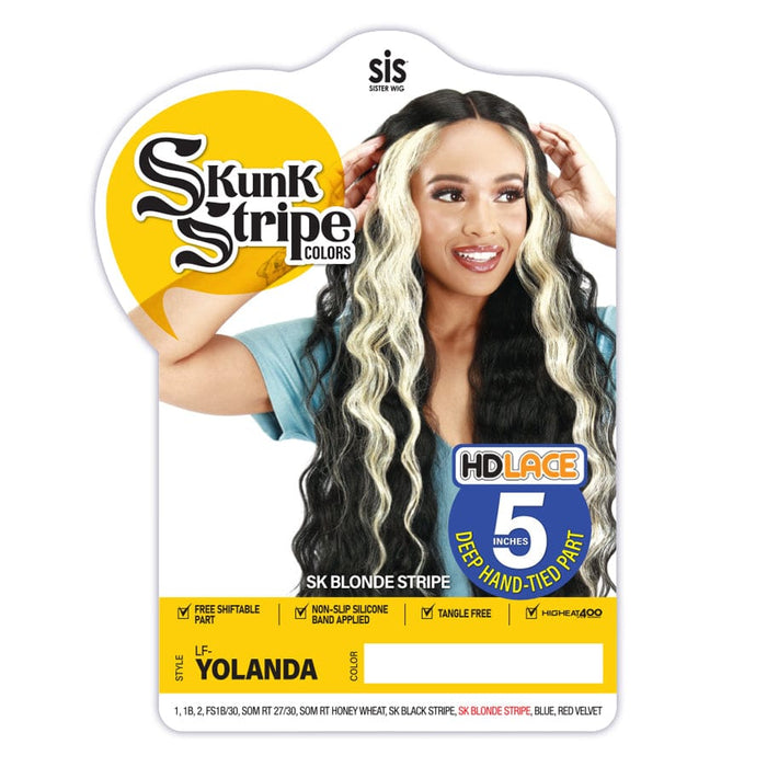 LF-YOLANDA | Zury Synthetic HD Lace Front Wig