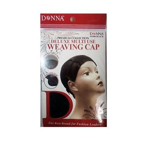 DONNA | Premium Collection Deluxe Multi Use Weaving Cap - 11086BLA | Hair to Beauty.