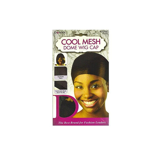DONNA | Cool Mesh Dome Wig Cap - 22230BLA | Hair to Beauty.