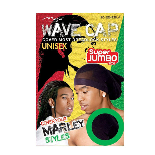 MAGIC | Marley Style Stocking Wave Cap Black | Hair to Beauty.