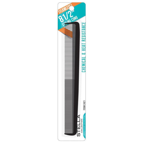 MAGIC | 8 1/2" Styling Comb Black 2421 | Hair to Beauty.