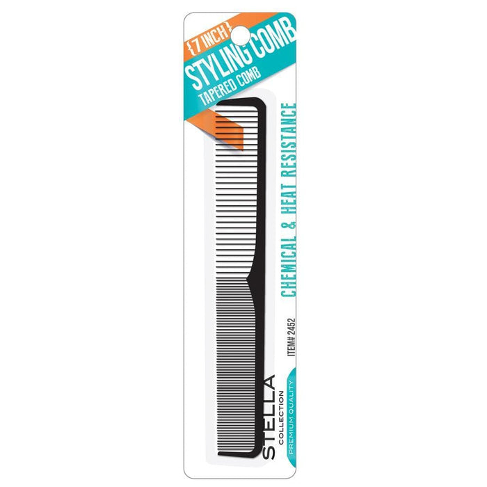 MAGIC | 7 Inch Styling Comb Black 2452 | Hair to Beauty.