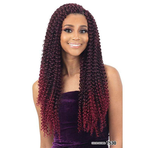 3X TAHITI WATER CURL 16" | Synthetic Braid | Hair to Beauty.