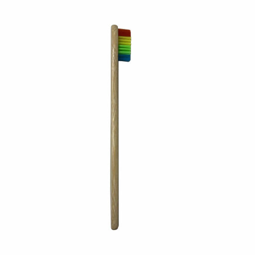 BE U | Rainbow Color Bamboo Edge Brush - Hair to Beauty.