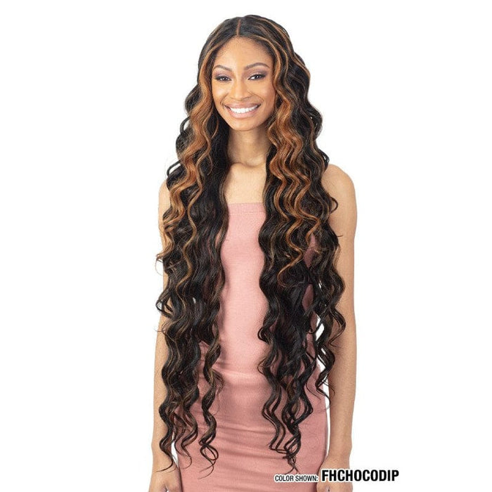 ACCENT CURL 38" | Freetress Equal Organique Lace Front Wig - Hair to Beauty.