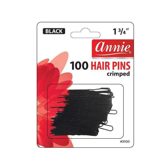 ANNIE | Hair Pin 1 3/4" Black No Tips - Hair to Beauty.