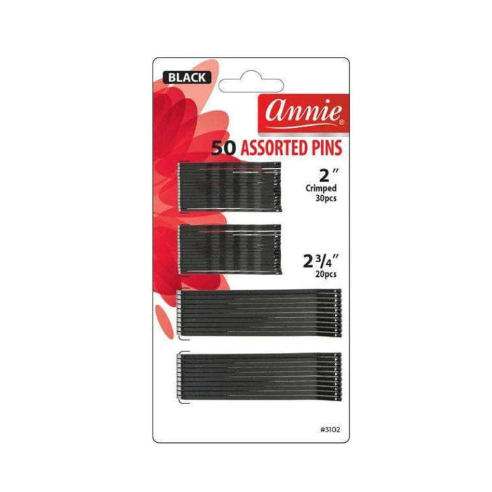 ANNIE | Hair Bobby Pins Assorted Sizes 50Pc - Hair to Beauty.