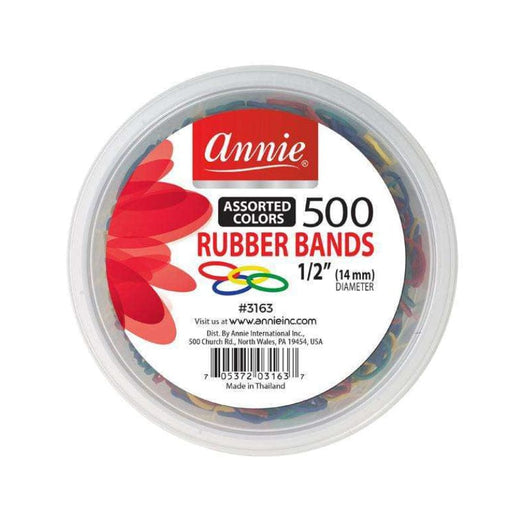 ANNIE | Rubber Band 500 Assort with Jar - Hair to Beauty.