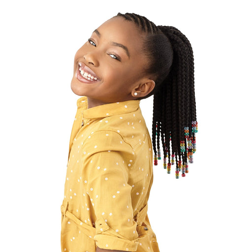 BEADED BOX BRAIDS 12″ | Outre LiL Looks Crochet Synthetic Braid - Hair to Beauty.