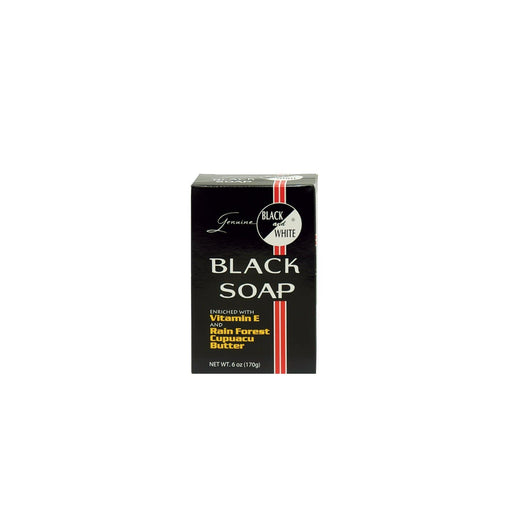 BLACK & WHITE | Black Soap 6.1oz | Hair to Beauty.