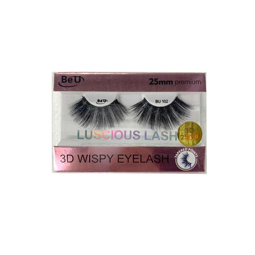 BE U | 25mm 3D Wispy Eyelash BU 102 | Hair to Beauty.