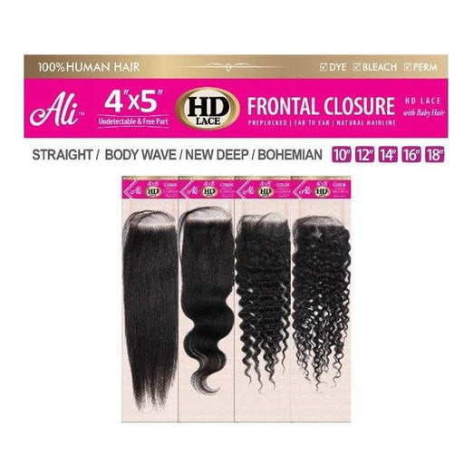 ALI 4X5 HD LACE CLOSURE | Chade Human Hair Frontal Closure | Hair to Beauty.