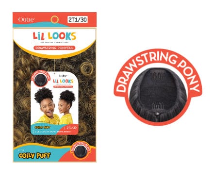 COILY PUFF | Outre LiL Looks Drawstring Ponytail - Hair to Beauty.