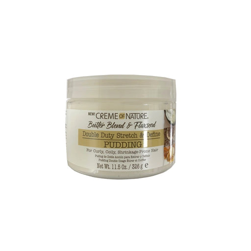 CREME OF NATURE | Butter Blend & Flaxseed Pudding 11.5oz | Hair to Beauty.