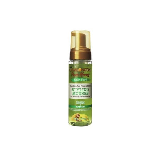 CREME OF NATURE | Pure Honey Hair Food Styling Mousse Avocado 7oz | Hair to Beauty.