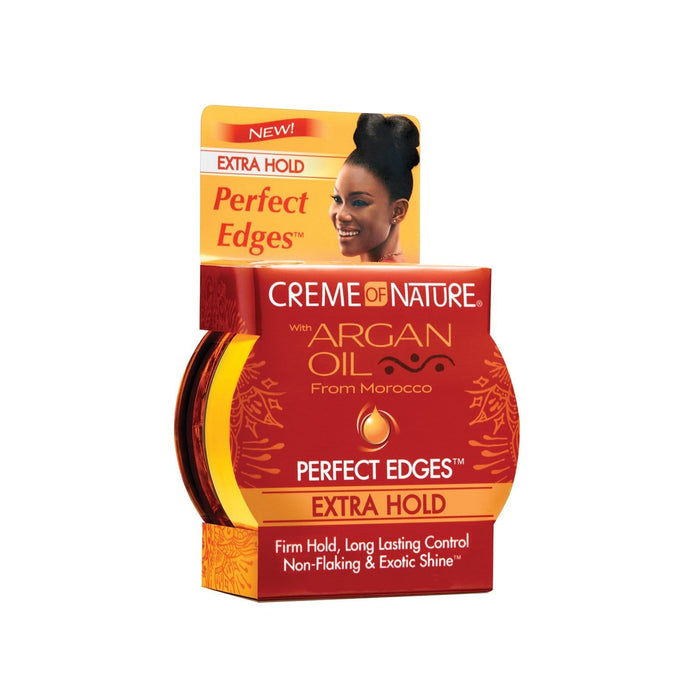 CREME OF NATURE | Argan Oil Perfect Edges 2.25oz Extra Hold | Hair to Beauty.