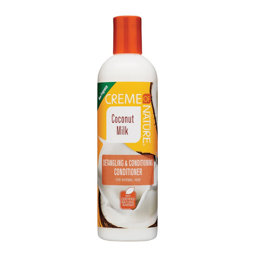 CREME OF NATURE | Detangling & Conditioning Coconut Milk Conditioner 12oz | Hair to Beauty.