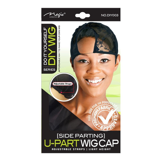 MAGIC | Diy Wig Series Side Parting U-Part Wig Cap Black - DIY003 | Hair to Beauty.
