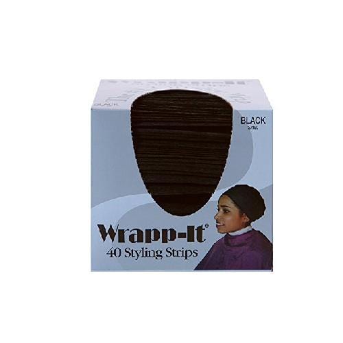 FAMIS | Wrapp-it 40 Styling Strips Black | Hair to Beauty.