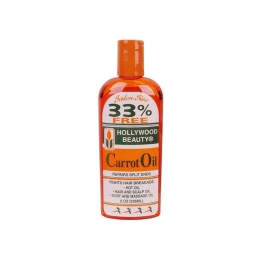 HOLLYWOOD BEAUTY | Carrot Oil Repairs Split Ends 8oz | Hair to Beauty.