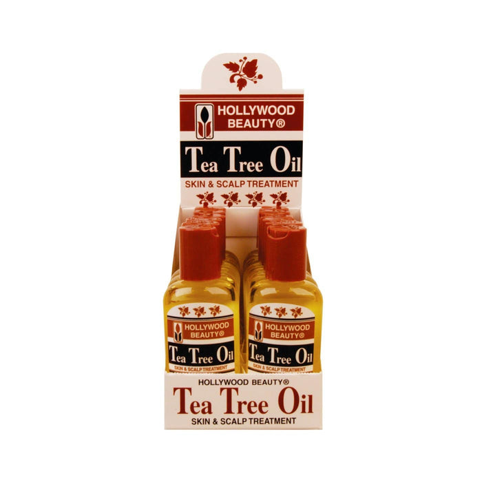 HOLLYWOOD BEAUTY | Tea Tree Oil Skin & Scalp Treatment 2oz | Hair to Beauty.