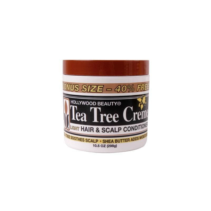HOLLYWOOD BEAUTY | Tea Tree Oil Creme 10.5oz | Hair to Beauty.
