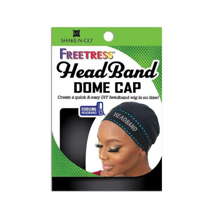 SHAKE-N-GO | Headband Dome Cap | Hair to Beauty.