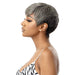 HH- ASHA | Outre Fab & Fly Gray Glamour Unprocessed Human Hair Wig