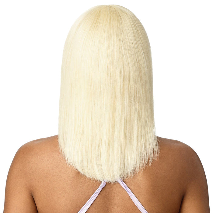BLONDE BOB 14" | Outre Mytresses Purple Label Color More Human Hair Full Wig | Hair to Beauty.