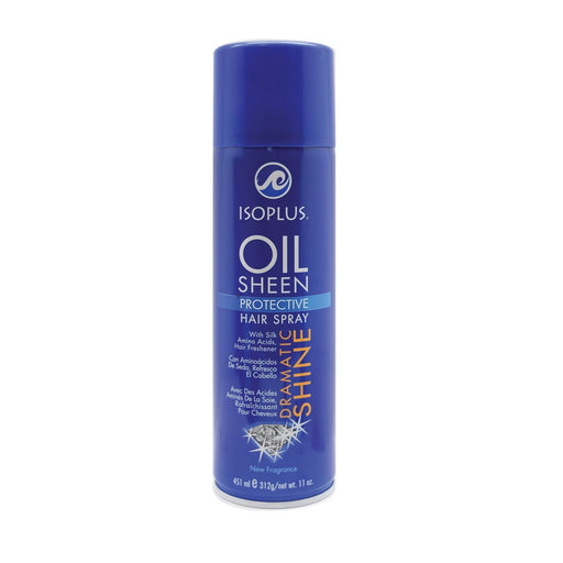 ISOPLUS | Oil Sheen Hair Spray Regular 11oz | Hair to Beauty.