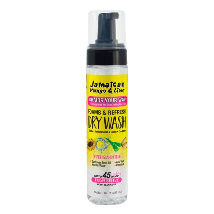 JAMAICAN MANGO & LIME | Braids Your Way! Foams & Refresh Dry Wash 8oz - Hair to Beauty.