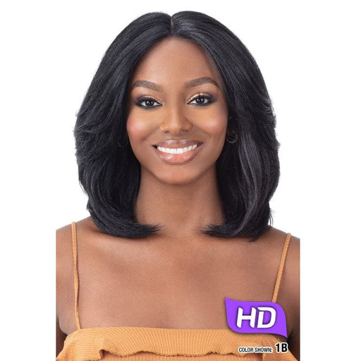 JULIA | Freetress Equal Level Up Synthetic HD Lace Front Wig - Hair To Beauty | Color Shown : 1