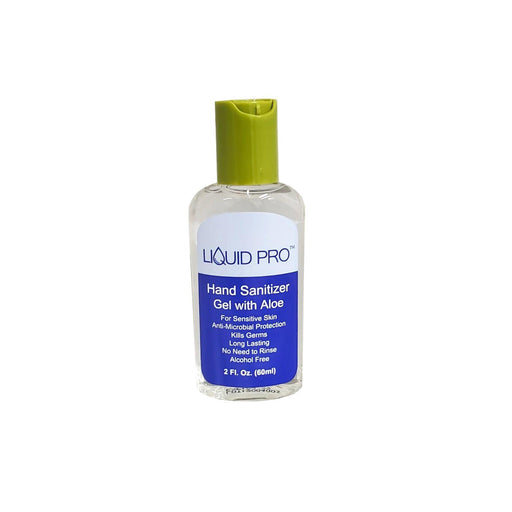 LIQUID PRO | Hand Sanitizer Gel with Aloe 2oz | Hair to Beauty.