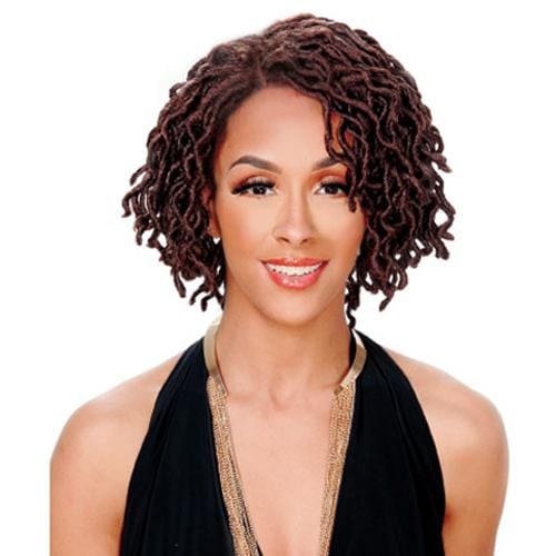 LOC LACE WELLA | Synthetic Swiss Lace Front Wig | Hair to Beauty.