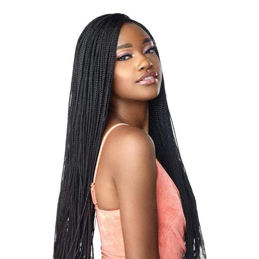 MICRO BOX BRAID 28″ | Cloud9 Synthetic 4X4 Swiss Hand-Braided Lace Wig | Hair to Beauty.