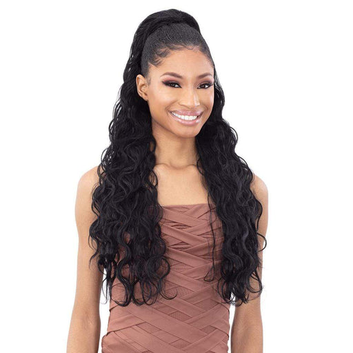 KING WAVE 28" | Organique Synthetic Ponytail | Hair to Beauty.
