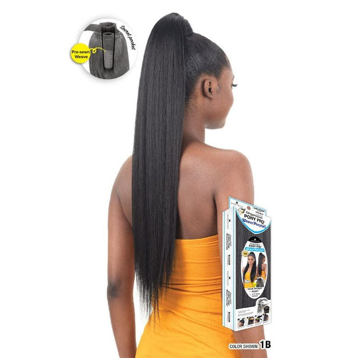 SLEEK STRAIGHT | Shake N Go Organique Synthetic Weave Ponytail